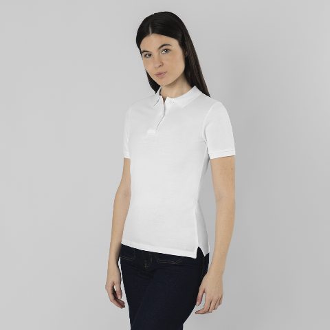 Polo Mulher Branco - Charles