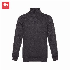 Sweatshirt unissexo com fecho 1/4 Budapest