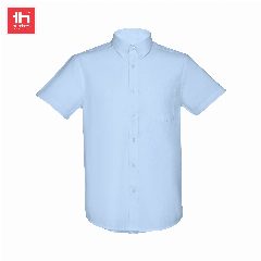Camisa oxford de manga curta para homem London