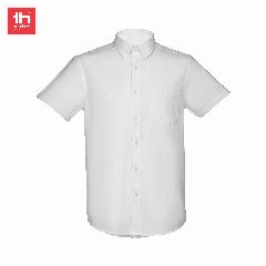 Camisa oxford de manga curta para homem London – foto 2