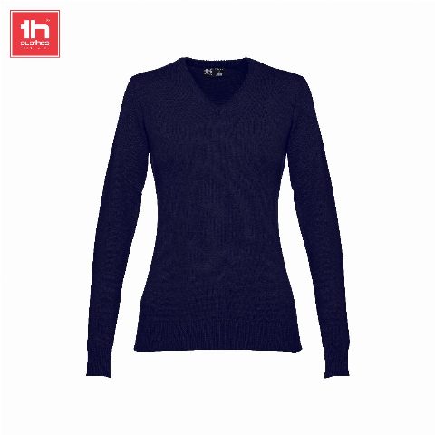 Pullover com decote em "V" para senhora Milan Women