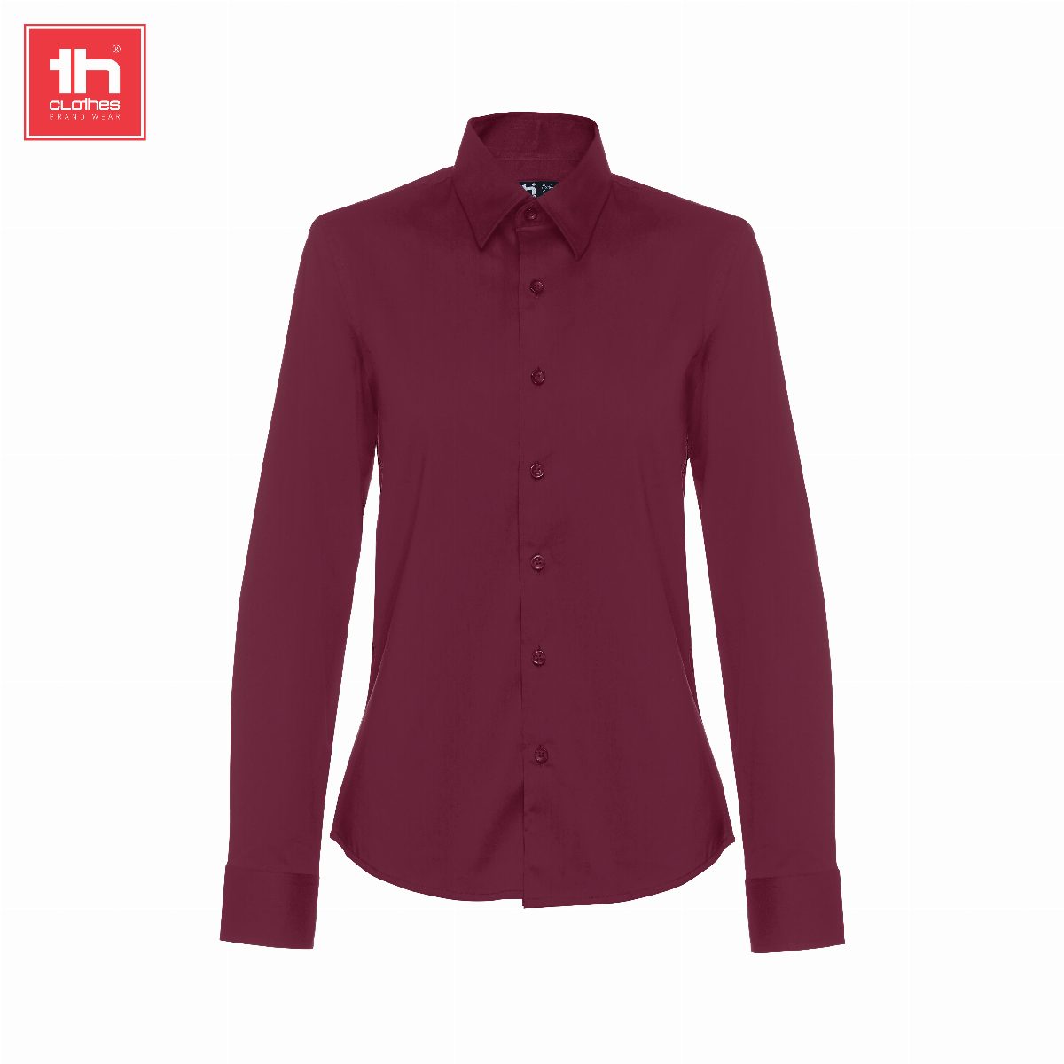Camisa popelina de manga comprida para senhora Paris Women