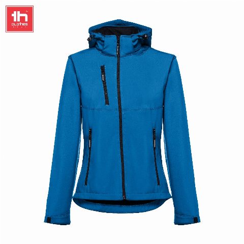 Softshell com capuz removível para senhora Zagreb Women