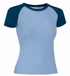 T-shirt bicolor para mulher London – foto 4