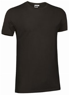 T-shirt de manga curta com debrum em canalé Rocket – foto 3