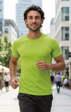 T-shirt em cores flúor Roonie