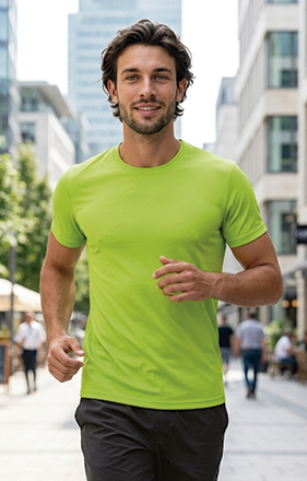 T-shirt em cores flúor Roonie