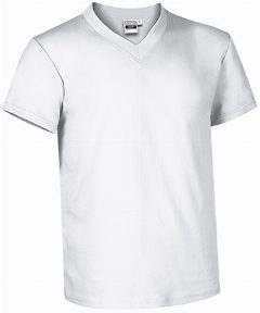 T-shirt de manga curta e gola em V Sun – foto 2
