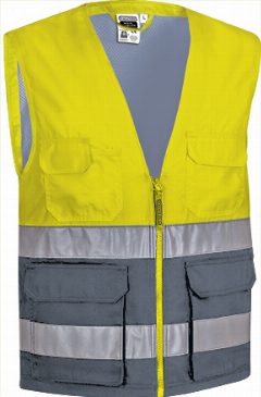 Colete de Alta Visibilidade multibolsos Lisburn – foto 3