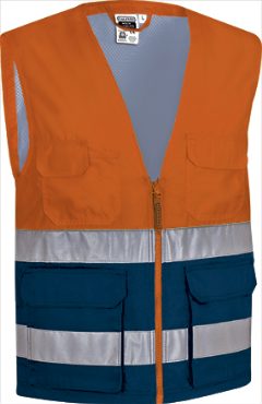 Colete de Alta Visibilidade multibolsos Lisburn – foto 4