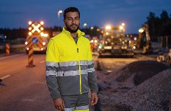 Colete softshell de Alta Visibilidade bicolor Brampton