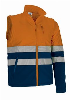 Colete softshell de Alta Visibilidade bicolor Brampton – foto 4