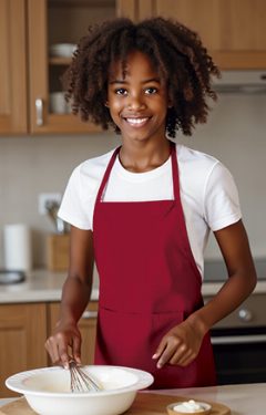 Avental com peito e bolso Recipe