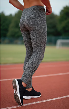 Leggings compridas sem costuras para mulher Stacy