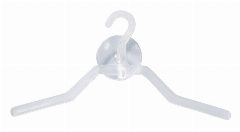 Mini cabide transparente com ventosa Minipercha – foto 2