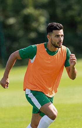 Colete desportivo multiuso que facilita Wembley