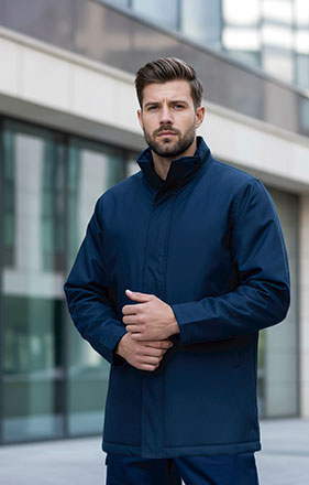 Parka impermeável com capuz dobrábel Hampshire