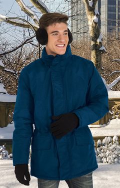 Parka com aquecimento impermeável com capuz Panda