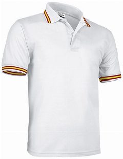 Polo de manga curta com desenho bicolor na Combi – foto 2