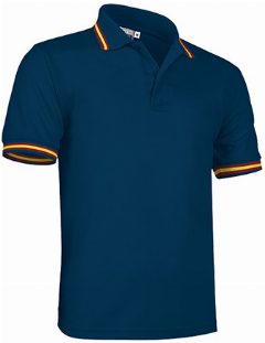Polo de manga curta com desenho bicolor na Combi – foto 3