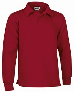 Sweatshirt de gola de polo com cintura aberta Apolo – foto 3