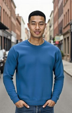 Sweatshirt de gola redonda Steven