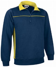 Sweatshirt com meio fecho de correr e desenho Thunder – foto 2