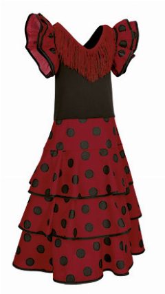 Vestido criança manga cava com estampado Buleria – foto 4
